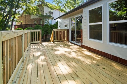 Aaron rear deck
