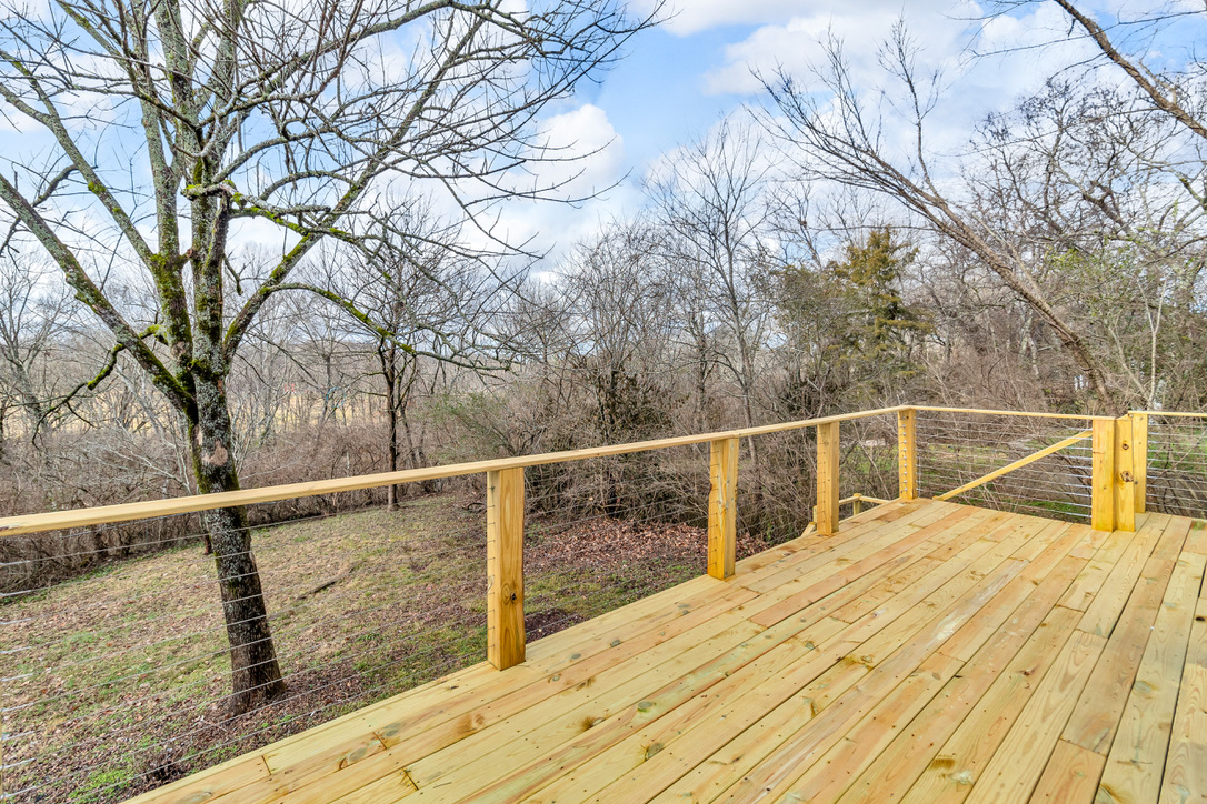 Beech Bend wooded deck